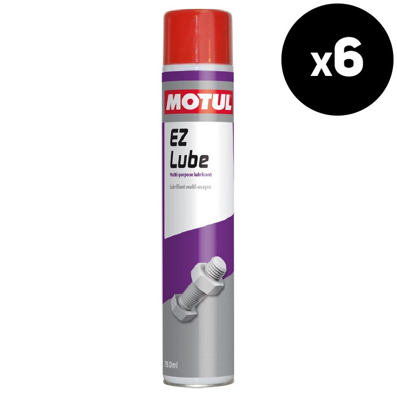 MOTUL Workshop Range E.Z. Lube - Spray 750ml (x6) MOTUL Workshop Range E.Z. Lube - Spray 750ml (x6)