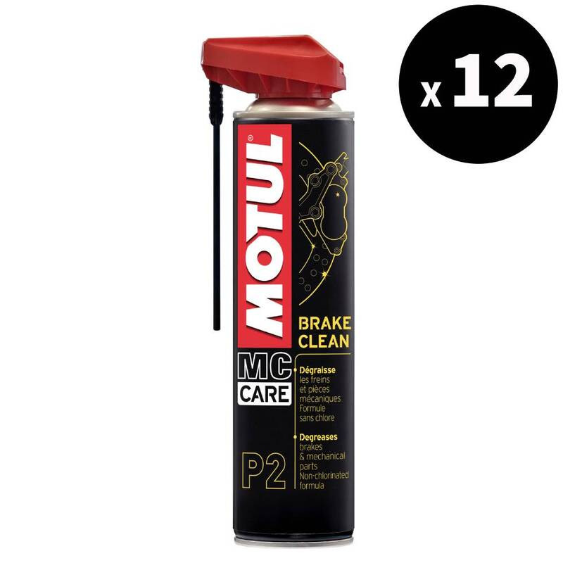 Nettoyant frein MOTUL P2 Brake Clean - spray 400ml (x12)