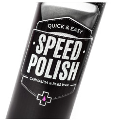 Pulimento (cera de carnauba) MUC-OFF Motorcycle Speed Polish - Spray 400ml (x12)