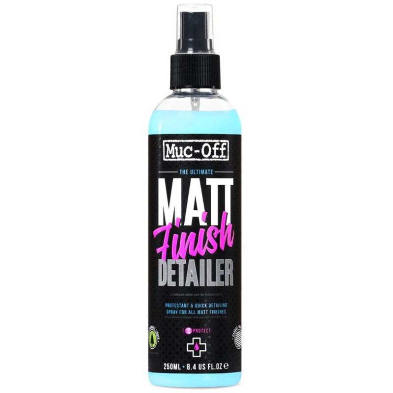 Limpiador protector especial mate MUC-OFF Matt Finish Detailer - Pack spray 250ml (x12)