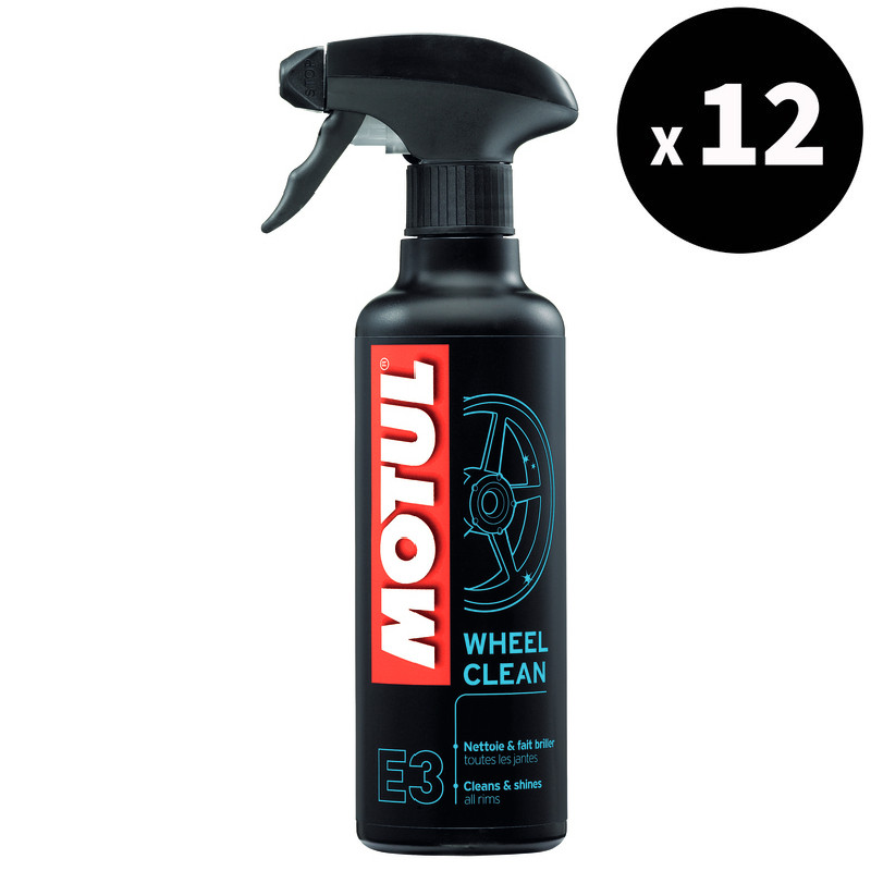 MOTUL E3 Wheel Cleaner - 400ml Spray (x12) MOTUL E3 Wheel Cleaner - 400ml Spray (x12)