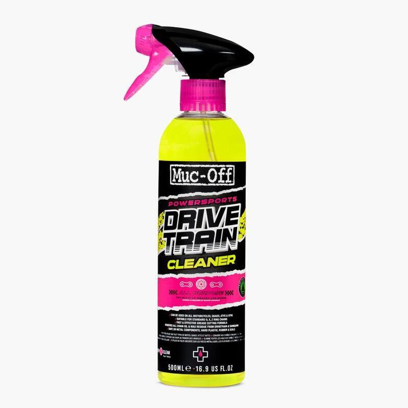 Limpiador desengrasante cadena transmisión MUC-OFF Drivetrain Cleaner - Spray 500ml (x12)