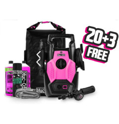 Kit nettoyeur haute-pression pour motos MUC-OFF - Lot de 20 + 3 gratuits