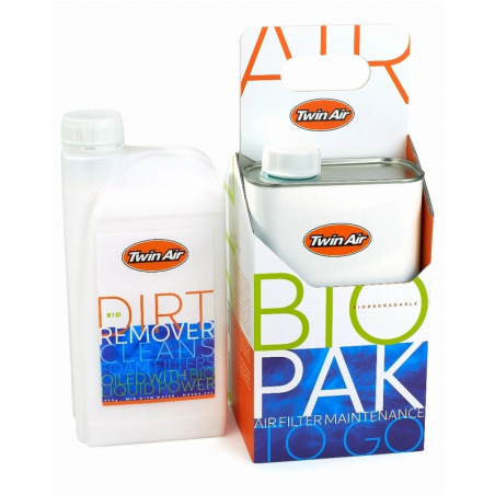 TWIN AIR BioPak Wartungsset für Luftfilter - 4 × 1 l Öl + 4 × 900 g Reiniger