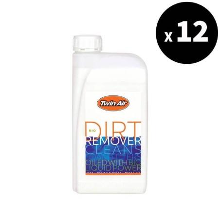 Botella limpiador de filtros de aire TWIN AIR Bio Dirt Remover - 1L x12
