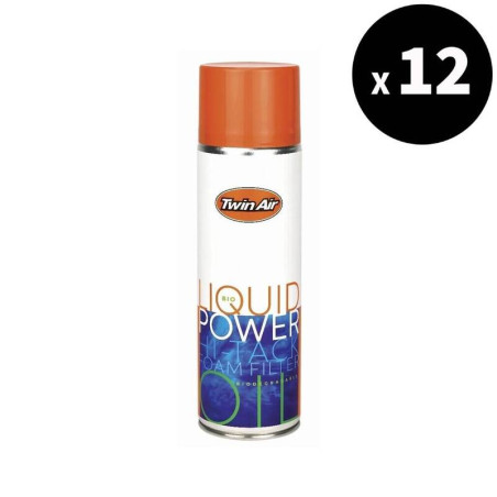 TWIN AIR Bio Liquid Power Schaumstoff Luftfilteröl - 500ml x12