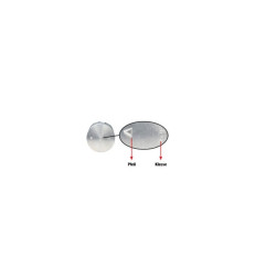 Piston MALOSSI ø40mm pour 2T - avec axes et segments - Axe Ø12mm / pour montage avec vilebrequin renforcé pour BETA EIKON 50