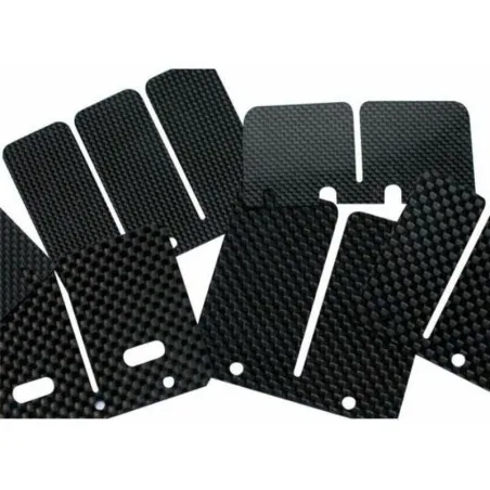 Clapets carbone TECNIUM Blaster 200 (la paire) pour YAMAHA YFS 200 BLASTER 2WD de 1990 à 2007