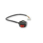 Interrupteur universel HIGHSIDER smart type on/off - pour fixation sur guidon pour KYMCO MXU 150 et YAMAHA YFM 350 GRIZZLY 2WD