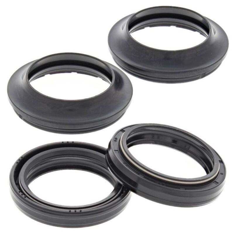 Kit de retenes y guardapolvos de horquilla ALL BALLS - 38x50x8/10,5 mm para BETA, SHERCO y YAMAHA de 1999 a 2024