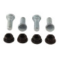 Kit espárragos y tuercas de rueda ALL BALLS para YAMAHA YFS 200 BLASTER 2WD de 1995 a 2006 Kit espárragos y tuercas de rueda ALL BALLS para YAMAHA YFS 200 BLASTER 2WD de 1995 a 2006