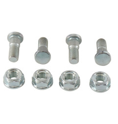 Kit goujons et écrous de roue ALL BALLS pour KAWASAKI KLF 220 BAYOU 2WD, KLF 250 BAYOU 2WD, KLF 300 BAYOU 2WD, KLF 300 BAYOU 4WD