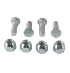 Kit goujons et écrous de roue ALL BALLS pour YAMAHA YFM 125 GRIZZLY 2WD, YFM 350 GRIZZLY 4WD, YFM 450 KODIAK 4WD de 2002 à 2025