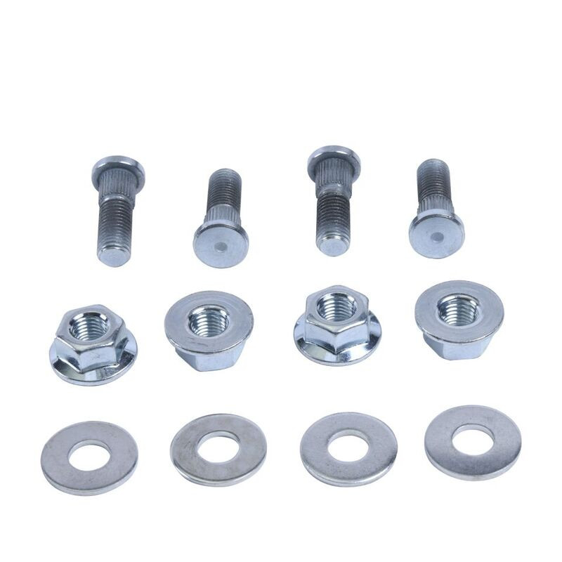 Kit espárragos y tuercas de rueda ALL BALLS para KAWASAKI KFX 450, KVF 360 PRAIRIE 2WD, KVF 360 PRAIRIE 4WD de 2002 a 2014