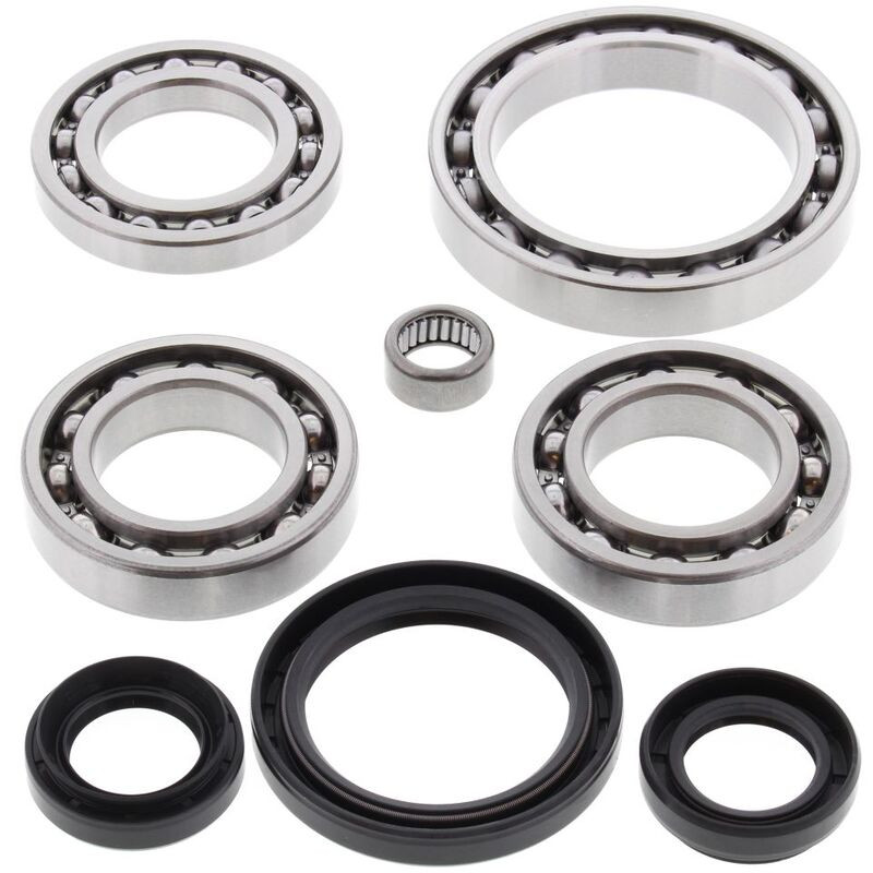 Kit rodamientos y retenes de diferencial delantero ALL BALLS para YAMAHA YFM 450 KODIAK 4WD, YFM 660 GRIZZLY 4WD de 2002 a 2009