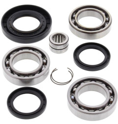 Kit rodamientos y retenes de diferencial trasero ALL BALLS para HONDA TRX 420 TM1 FOURTRAX RANCHER 2WD de 2012 a 2019