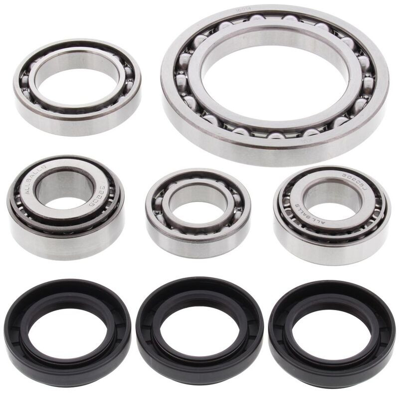 ALL BALLS Front Differential Bearing & Seal Kit for SUZUKI LT-F 250 QUADRUNNER 4WD, LT-F 300 KINGQUAD 4WD 1987-2002