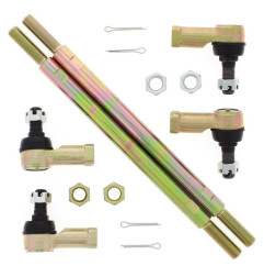 Kit de barras y rótulas de dirección reforzadas ALL BALLS para YAMAHA YFM 450 GRIZZLY IRS EPS 4WD de 2005 a 2013