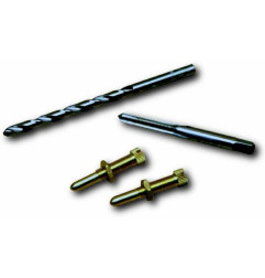 MOTION PRO Kit aus Leerlaufschrauben, Gewindebohrer & Bohrer für YAMAHA YFS 200 BLASTER 2WD, YFZ 350 BANSHEE 2WD 1988-2006