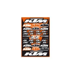 Planche de stickers BLACKBIRD pour KTM EXC 250, EXC 300, SX 125, SX 250, SX 65 de 1974 à 2025