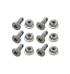 Kit de tornillería para corona RFX Race M8x25mm - 6 uds para KTM SX 125, HUSQVARNA FC 250, HUSABERG FE 501 y GAS GAS EC 250