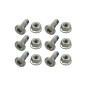 Kit de tornillería para corona RFX Race M8x25mm - 6 uds para KTM SX 125, HUSQVARNA FC 250, HUSABERG FE 501 y GAS GAS EC 250