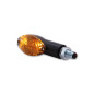 Clignotant HIGHSIDER smart Cateye Mini homologué - verre fumé - la paire pour KYMCO MXU 150 et YAMAHA YFM 350 GRIZZLY 2WD