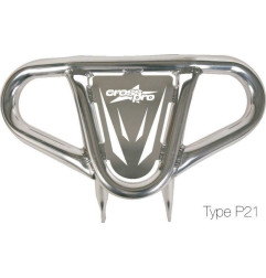 Paragolpes delantero ART tipo P21 aluminio - Predator 500 para POLARIS PREDATOR 500 de 2002 a 2013