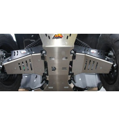 Protector de trapecio delantero AXP aluminio 4 mm para YAMAHA YFM 700 GRIZZLY EPS 4WD, YFM 700 GRIZZLY EPS CAMO 4WD