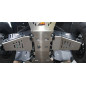 Protector de trapecio delantero AXP aluminio 4 mm para YAMAHA YFM 700 GRIZZLY EPS 4WD, YFM 700 GRIZZLY EPS CAMO 4WD
