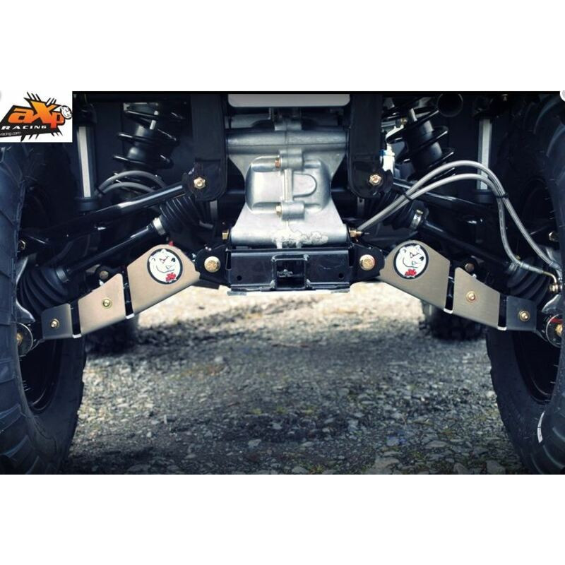 AXP Querlenkerprotektor hinten - Aluminium 4 mm Sportsman für POLARIS SPORTSMAN 500, SPORTSMAN 500 HO, SPORTSMAN 800 1998-2021
