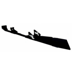 Cubrecárter AXP 8 mm negro con pegatina azul para YAMAHA YFZ 450 de 2009 - AX1070