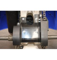 AXP Unterfahrschutz hinten - HDPE 6 mm für YAMAHA YFZ 450, YZF 450 2003-2010