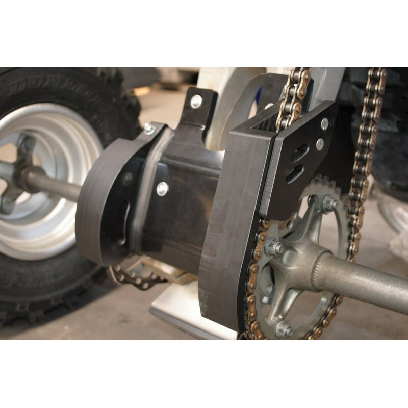 AXP Unterfahrschutz hinten - HDPE 6 mm für YAMAHA YFZ 450 2009-2023