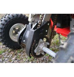 AXP Unterfahrschutz hinten - HDPE 6 mm für HONDA TRX 450 R SPORTRAX ELECTRIC START 2WD, TRX 450 R SPORTRAX KICK START 2WD