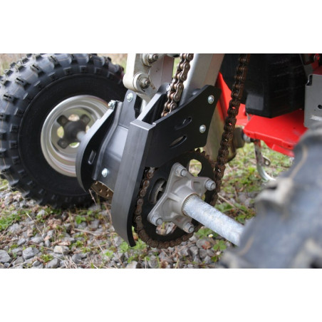 Sabot arrière AXP - PHD 6mm pour HONDA TRX 450 R SPORTRAX ELECTRIC START 2WD, TRX 450 R SPORTRAX KICK START 2WD de 2004 à 2014