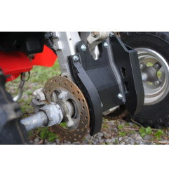 AXP Rear skid plate - HDPE 6mm for HONDA TRX 450 R SPORTRAX ELECTRIC START 2WD, TRX 450 R SPORTRAX KICK START 2WD 2004-2014