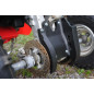 Protector trasero de cárter AXP 6 mm negro para HONDA TRX 450 R SPORTRAX ELECTRIC START 2WD, TRX 450 R SPORTRAX KICK START 2WD