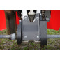 Protector trasero de cárter AXP 6 mm negro para HONDA TRX 450 R SPORTRAX ELECTRIC START 2WD, TRX 450 R SPORTRAX KICK START 2WD