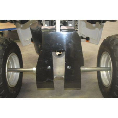 Sabot arrière AXP - PHD 10mm pour YAMAHA YFM 700 RAPTOR 2WD de 2006 à 2019