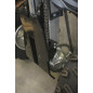 Protector trasero de cárter AXP 10 mm negro para YAMAHA YFM 700 RAPTOR 2WD de 2006 a 2019