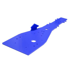 AXP Skid Plate - HDPE 8mm for YAMAHA YFM 700 RAPTOR 2WD 2006-2019