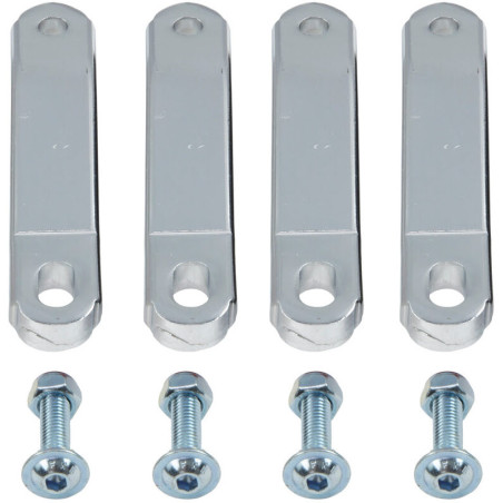 Kit fixation de bumper CROSS-PRO aluminium - Warrior pour YAMAHA YFM 350 WARRIOR 2WD de 1988 à 2004