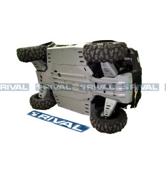 Sabot RIVAL - aluminium 4mm CF Moto Uforce 500/800 pour CF MOTO UFORCE 800, UFORCE 800 EPS DIFF AIR, UFORCE 800 EPS T1
