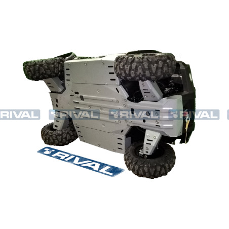 RIVAL Skid Plate - Aluminium 4mm CF Moto Uforce 500/800 for CF MOTO UFORCE 800, UFORCE 800 EPS DIFF AIR, UFORCE 800 EPS T1