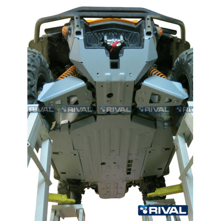 Kit sabot complet RIVAL - aluminium Commander pour CAN-AM COMMANDER 1000, COMMANDER 800, COMMANDER 800 R EFI DPS de 2012 à 2019