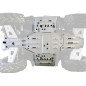 RIVAL Skid Plate - Aluminium Sportsman 850/1000 Touring for POLARIS SPORTSMAN 850 SP, SPORTSMAN 850 TOURING SP 2015-2017