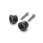 Adaptateur de rétroviseur embouts de guidon DAYTONA pour KAWASAKI KLR 650, KVF 650 BRUTE FORCE I 4WD de 2008 à 2014
