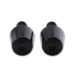 Embouts de guidon HIGHSIDER smart - différents modèles - noir - la paire pour YAMAHA WRF 250, WRF 450, XT 660 X, YZ 125, YZF 125