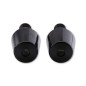 HIGHSIDER smart Handlebar Ends Black Oem-Style, For Various (Pair) for YAMAHA WRF 250, WRF 450, XT 660 X, YZ 125, YZF 125